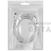 USB кабель DEFENDER F182 TypeC-TypeC 2м, 30 Вт, PD,TPE,белый,пакет (1/100)