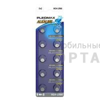 Элемент питания SAMSUNG PLEOMAX AG4 (377) LR626, LR66 Button Cell (10/100/1000/98000)