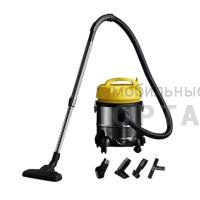 Пылесос DEERMA DEM-TJ150W, 1400 Вт, черный/желтый