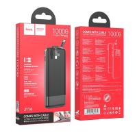 Power Bank HOCO J114, 10000mAh,  черный