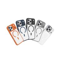 Чехол KEEPHONE ARMOR GRIP MAGSEFE CLEAR CASE для iPhone 17 BLUE