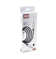 Aux-кабель Jack 3,5mm(f)-Jack 3,5mm(f) Earldom ET-AUX33, 1m, черный