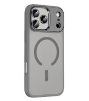 Чехол KEEPHONE MAGO PRO MAGSAFE MATTE CASE для iPhone 17 SILVER