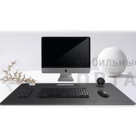 Коврик игровой XIAOMI MiiiW Oversized Leather Cork Mouse Pad, MWMLV01, 900х400х1,8 мм, black