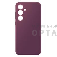 Чехол силикон COVER, бархатная подкладка в упаковке, Honor X8c, фиолетовый