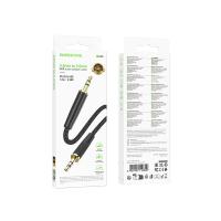 Aux-кабель Jack 3,5mm(m)-Jack 3,5mm(m) Borofone BL23, Refinado, 1m, черный