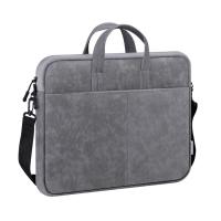 Сумка для ноутбука DEFENDER Solid  15.6" PU кожа, карман, серый (1/30)