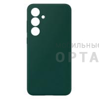 Чехол силикон COVER, бархатная подкладка в упаковке, Honor X7D, зеленый
