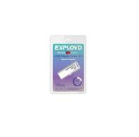 Флешка USB 16 Гб Exployd 610, USB3.0, пластик, белый