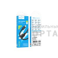 Кабель Type-C to Lightning HOCO X119 Energy, 1.0м, PD 27Вт,  черный