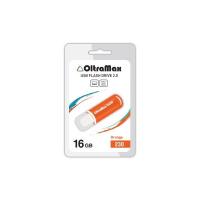 Флешка USB 16 Гб OltraMax 230, USB2.0, оранжевый