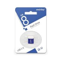 Флешка USB 8Gb SmartBuy LARA, USB 2.0, синий
