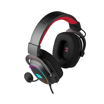 Игровая гарнитура REDRAGON Zeus X RGB, объемный звук 7.1, USB, черный (1/10)