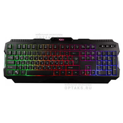 Клавиатура игровая, Smartbuy RUSH Warrior 308, черная, USB