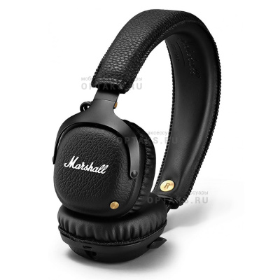 Наушники беспроводные накладные Marshall Mid (Premium 1:1 качество), черные, в коробке