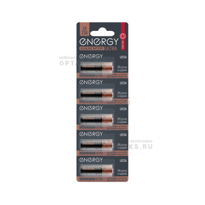 Элемент питания Energy Ultra LR23A/5B (5/20/400)