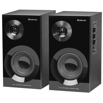 Акустическая система DEFENDER 2.0 Aurora S40 BT, черный, 40Вт, bluetooth, 220В (1/4)