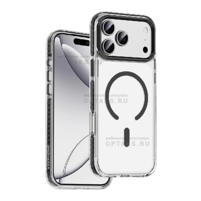Чехол KEEPHONE SHOCKSTAR MAGSAFE CASE для iPhone 17 Pro Max BLACK