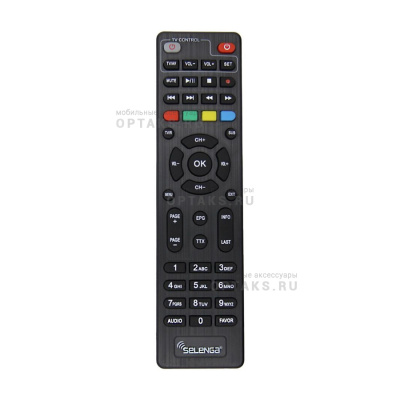 Пульт универсальный для SELENGA T20D/T20Dl/T42D/T81D/HD950D с функцией обучения для ТВ (1/250)