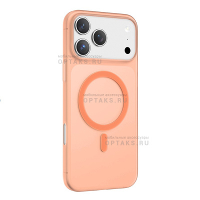 Чехол KEEPHONE AIR SKIN PRO MATTE MagSafe для iPhone 18 Pro/17 Pro ORANGE