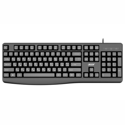 Клавиатура проводная ACER OKW301 черный USB (ZL.KBDCC.01A) (1/20)