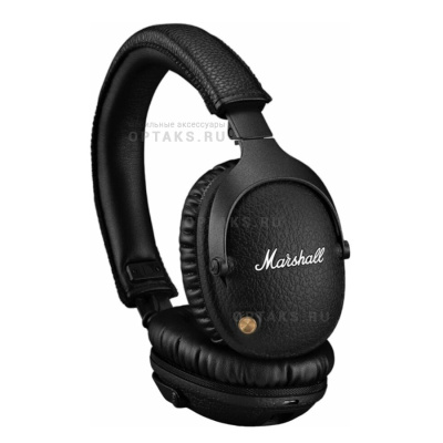 Наушники беспроводные накладные Marshall Monitor II (Premium 1:1 качество), черные, в коробке