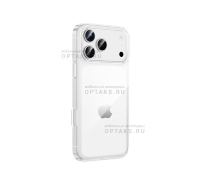 Чехол KEEPHONE AIRY CRYSTAL SILICONE CLEAR CASE для iPhone 17 CLEAR