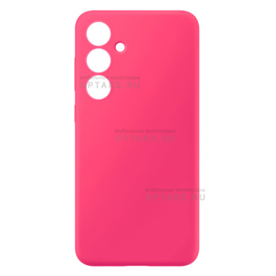 Чехол силикон COVER, бархатная подкладка в упаковке, Honor X7c, розовый