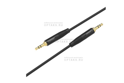 Aux-кабель Jack 3,5mm(m)-Jack 3,5mm(m) Earldom ET-AUX48, 1m, черный