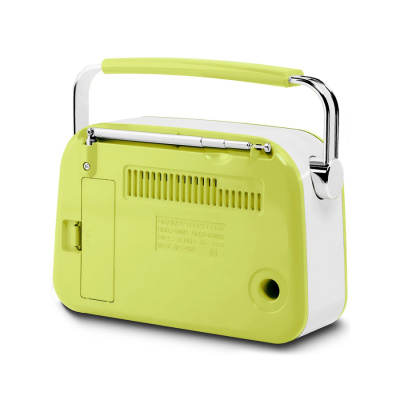 Радиоприёмник RITMIX RPR-045 LEMON, Bluetooth v.5.3, FM/AM/SW, USB, micro SD, кабель Type-C - USB (1/16)
