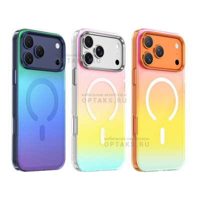 Чехол KEEPHONE RAINBOW ХАМЕЛЕОН MAGSAFE CASE для iPhone 17 SILVER