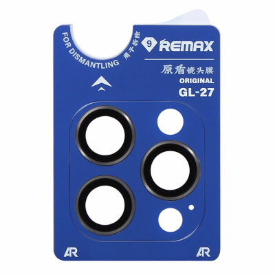 Защита на камеру Remax GL-27, для iPhone 15/15 Plus, Black