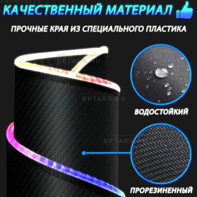 Игровой коврик для стола FaizFull PAD90 С RGB-подстветкой, 90*40cm